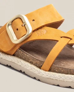 Fashion Flat Sandal Arena 003 Orange Platform Sandals|Flat Sandals