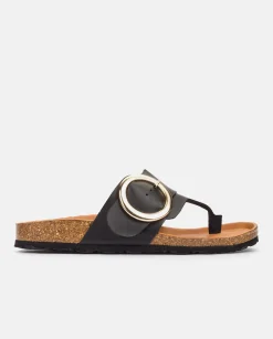 Sale Flat Sandal GRANADA-704 Black Flat Sandals