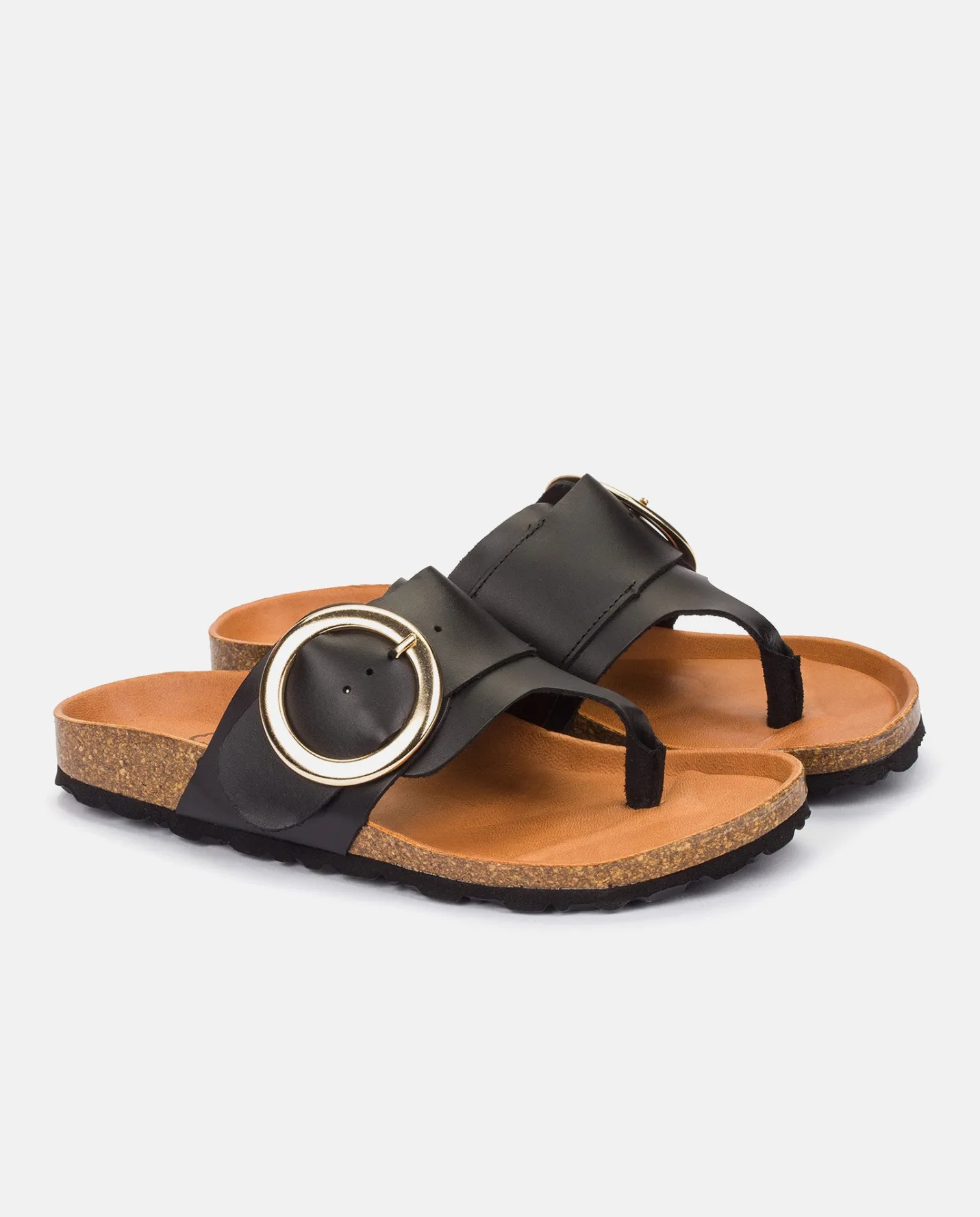 Sale Flat Sandal GRANADA-704 Black Flat Sandals