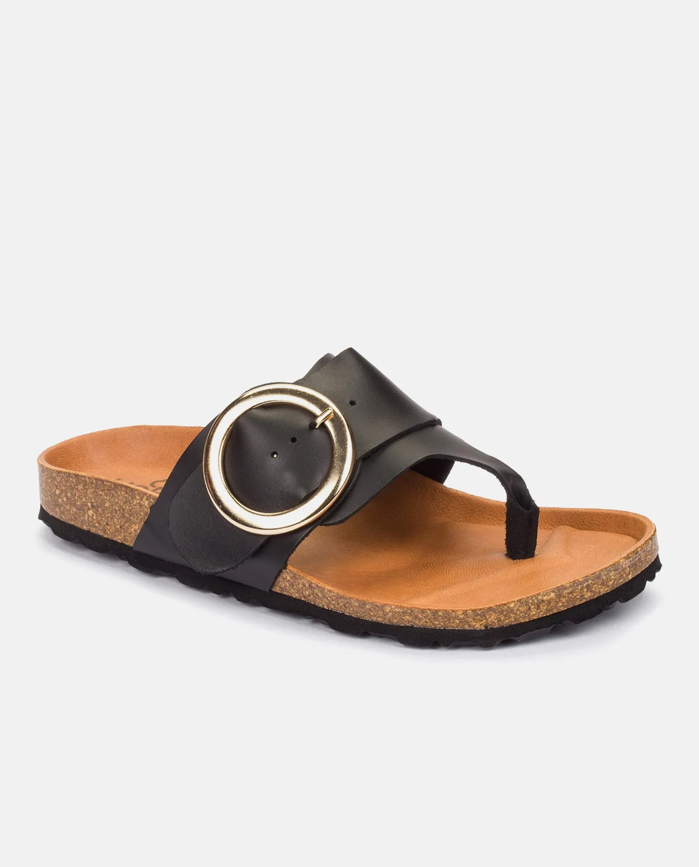Sale Flat Sandal GRANADA-704 Black Flat Sandals