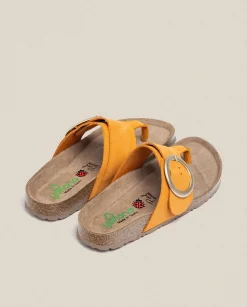 New Flat Sandal GRANADA-704 Orange Flat Sandals