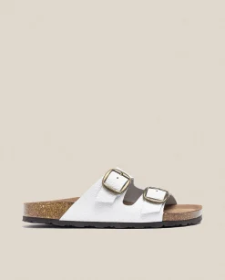 New Flat Sandal GRANADA-700 White Flat Sandals
