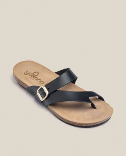 Flash Sale Flat Sandal Ibiza 013 Black Flat Sandals