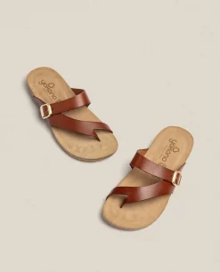 Flash Sale Flat Sandal Ibiza 013 Brown Flat Sandals