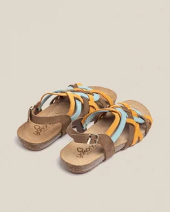 Flash Sale Flat Sandal IBIZA-175 Orange Flat Sandals