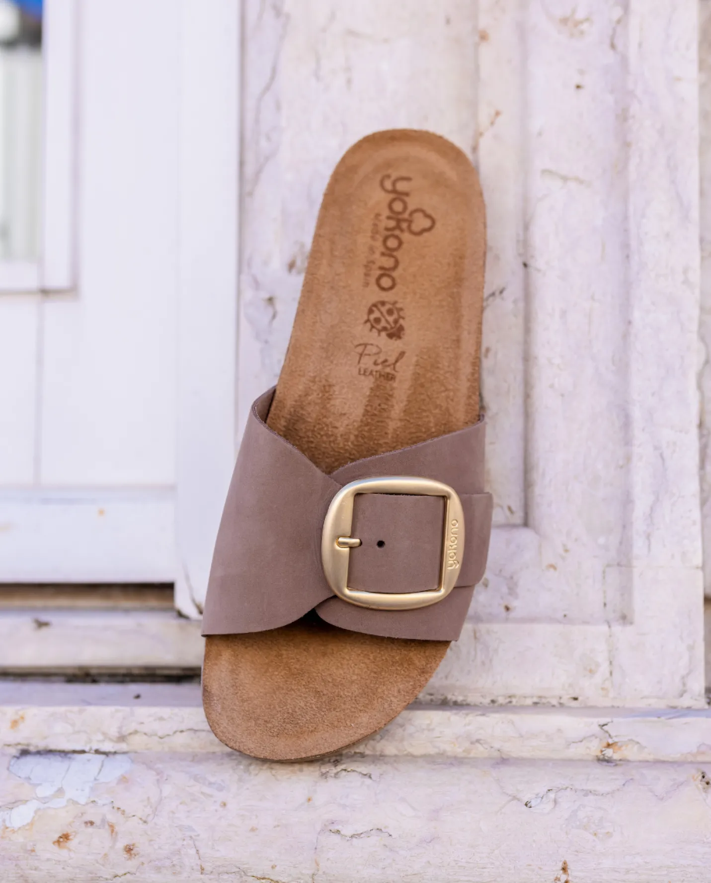 Flash Sale Flat Sandal JERBA-114 Brown Flat Sandals