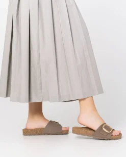 Flash Sale Flat Sandal JERBA-114 Brown Flat Sandals