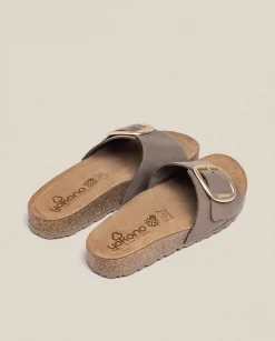 Flash Sale Flat Sandal JERBA-114 Brown Flat Sandals