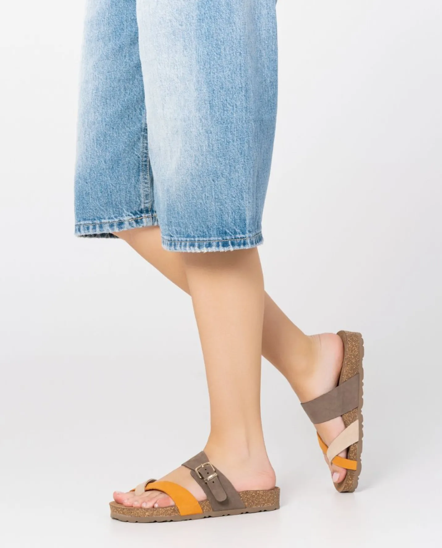 Flash Sale Flat Sandal JERBA-091 Orange Flat Sandals