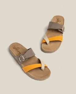 Flash Sale Flat Sandal JERBA-091 Orange Flat Sandals