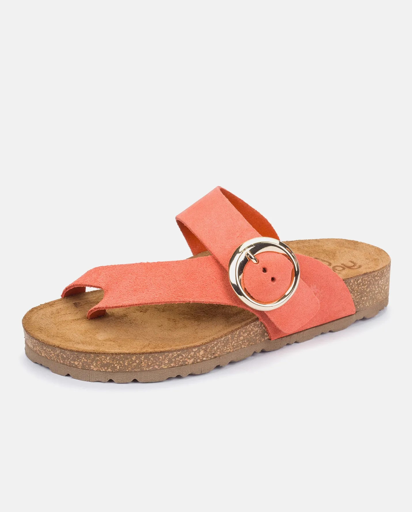Cheap Flat Sandal JERBA-113 Red Flat Sandals