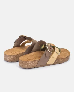 Best Flat Sandal JERBA-122 Yellow Flat Sandals