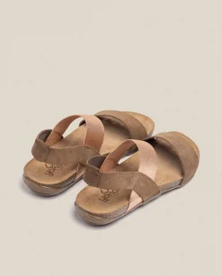 Sale Flat Sandal MANACOR-001 Brown Flat Sandals