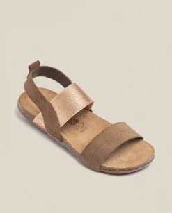 Sale Flat Sandal MANACOR-001 Brown Flat Sandals