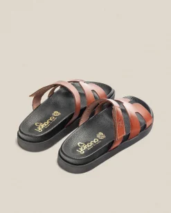 Clearance Flat Sandal MORENA-125 Brown Flat Sandals