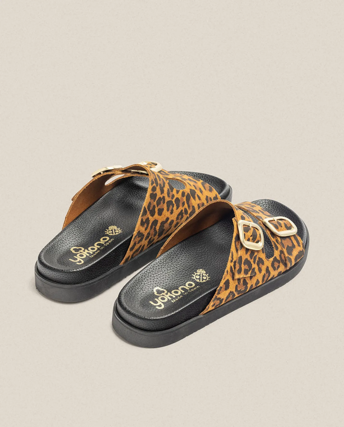 Clearance Flat Sandal MORENA-004 Leopard Flat Sandals