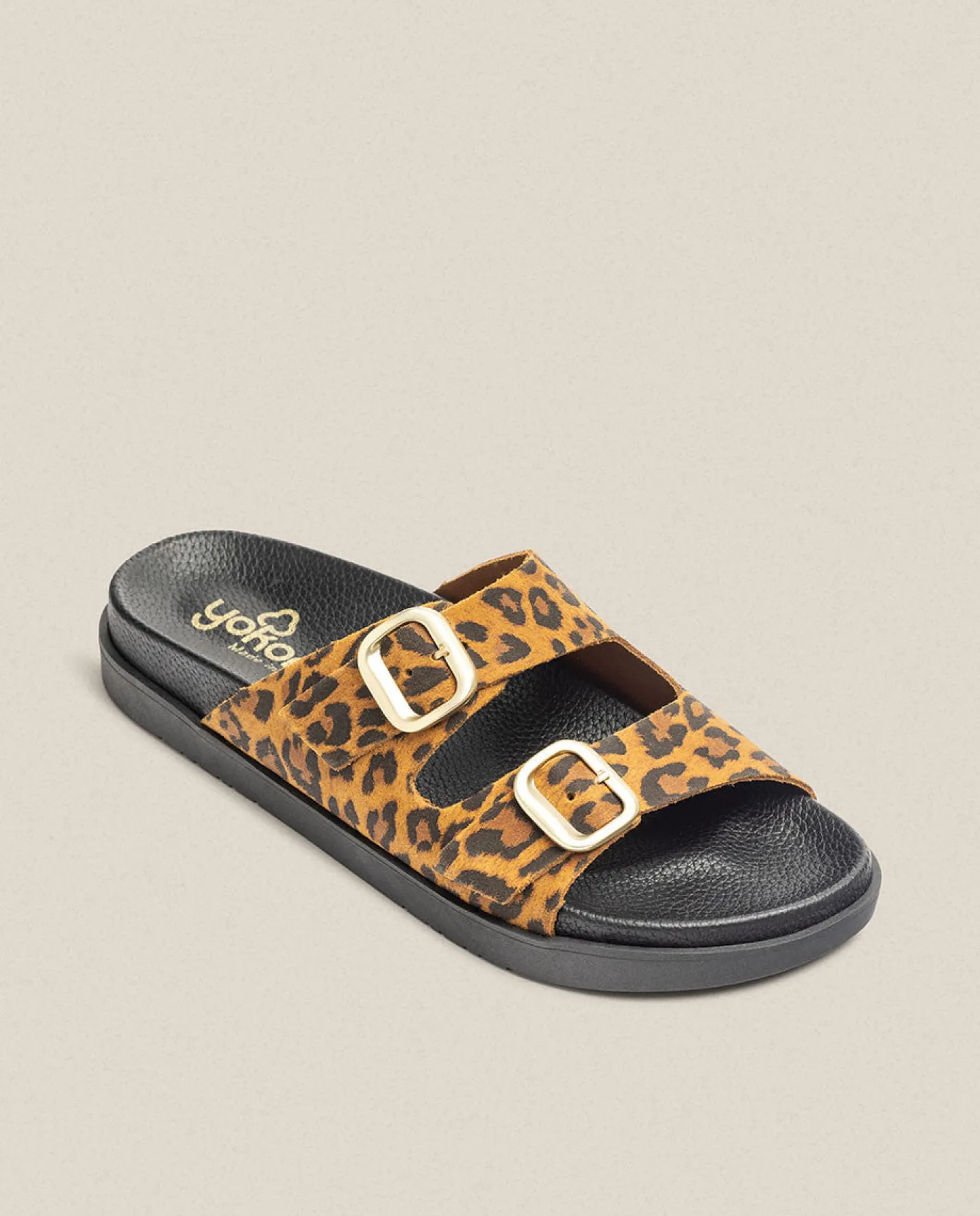 Clearance Flat Sandal MORENA-004 Leopard Flat Sandals