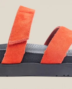 Flash Sale Flat Sandal MORENA-125 Red Flat Sandals