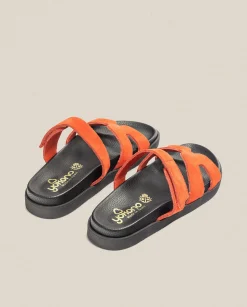 Flash Sale Flat Sandal MORENA-125 Red Flat Sandals