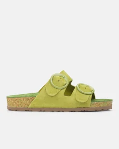 Outlet Flat Sandal ROLAN-700 Green Flat Sandals