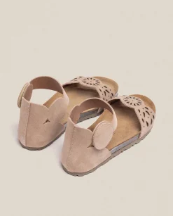 Clearance Flat Sandal VILLA-086 Brown Flat Sandals