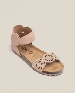 Clearance Flat Sandal VILLA-086 Brown Flat Sandals