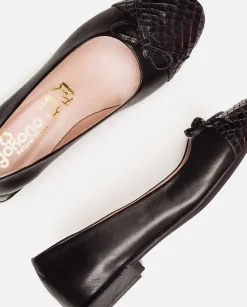 Best Sale Flat Shoe CANADA-001 Black Shoes