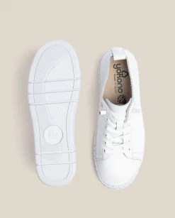 Fashion Flat Shoe FLOW-004 White Sneakers