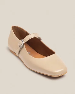 Flash Sale Flat Shoe LENNA-001 Beige Ballerinas|Shoes