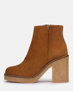 Online Heeled Ankle Boot GELA-001 Leather Ankle Boots