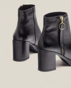 Hot Heeled Ankle Boot KOLIN-007 Black Ankle Boots