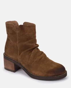 Hot Heeled Ankle Boot MESINA-003 Brown Ankle Boots
