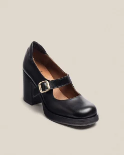 Best Heeled Ankle Boot ORNE-002 Black Ankle Boots