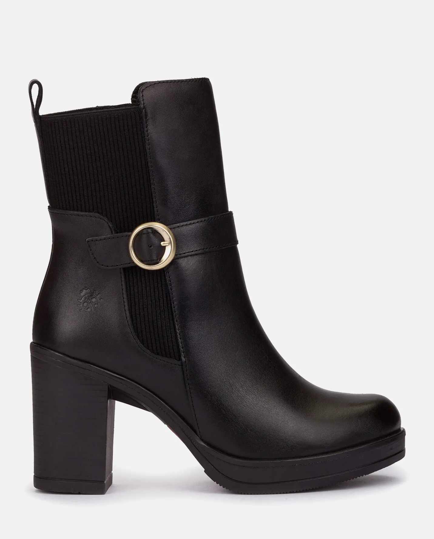 Flash Sale Heeled Ankle Boot PILSEN-003 Black Ankle Boots