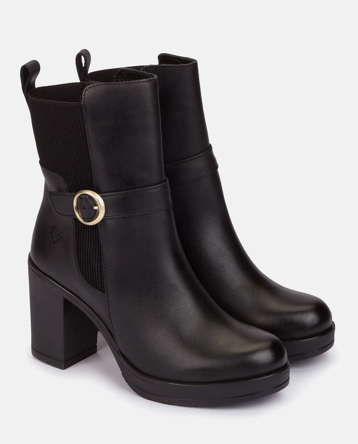 Flash Sale Heeled Ankle Boot PILSEN-003 Black Ankle Boots