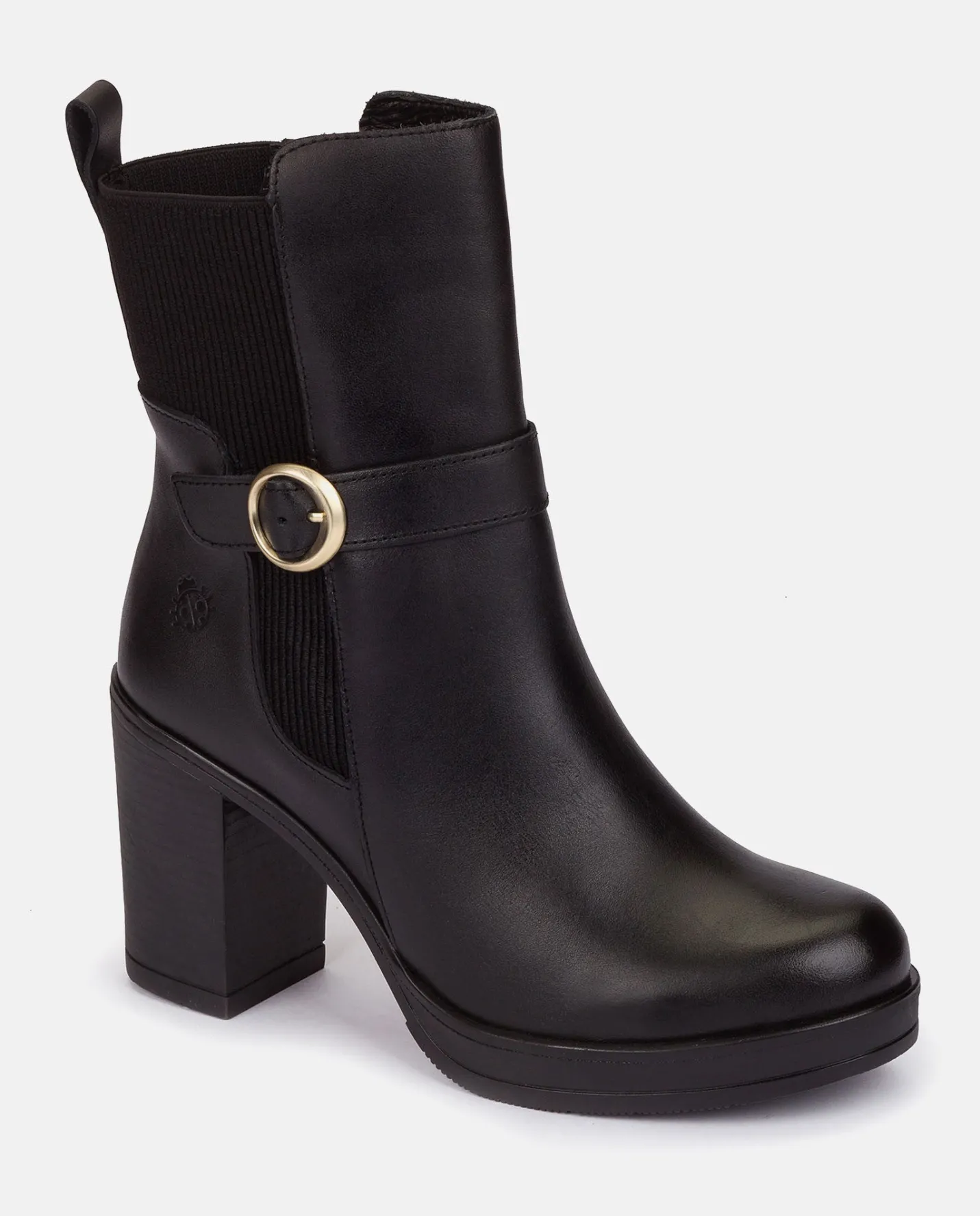 Flash Sale Heeled Ankle Boot PILSEN-003 Black Ankle Boots