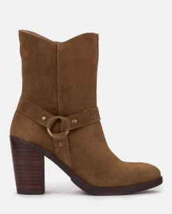 Shop Heeled Ankle Boot TOURS-008 Brown Ankle Boots