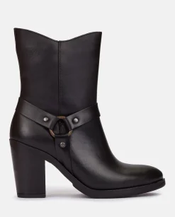 Sale Heeled Ankle Boot TOURS-008 Nero Ankle Boots