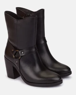 Sale Heeled Ankle Boot TOURS-008 Nero Ankle Boots