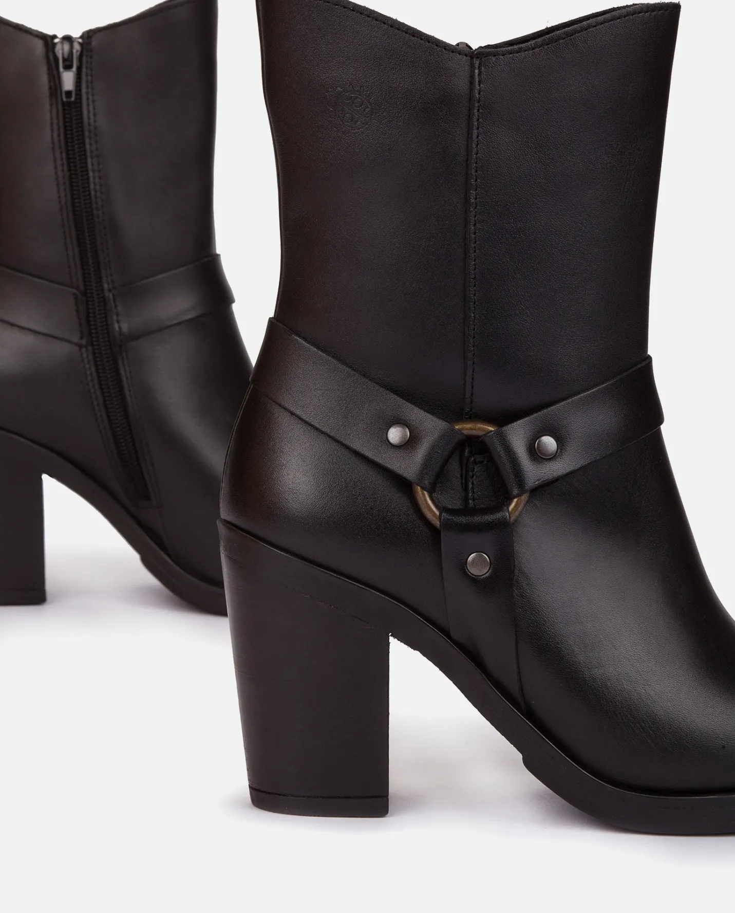 Sale Heeled Ankle Boot TOURS-008 Nero Ankle Boots