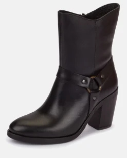 Sale Heeled Ankle Boot TOURS-008 Nero Ankle Boots