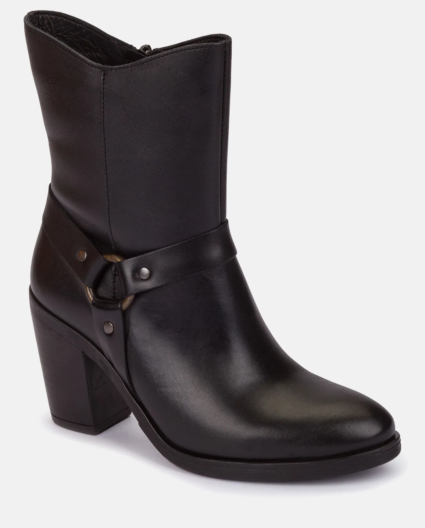 Sale Heeled Ankle Boot TOURS-008 Nero Ankle Boots