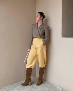 Hot Heeled Boot GELA-002 Brown Boots