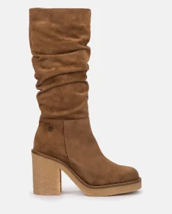 Hot Heeled Boot GELA-002 Brown Boots