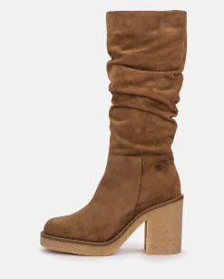 Hot Heeled Boot GELA-002 Brown Boots