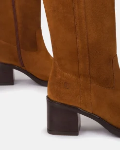 Sale Heeled Boot LANDAS-003 Leather Ankle Boots|Boots