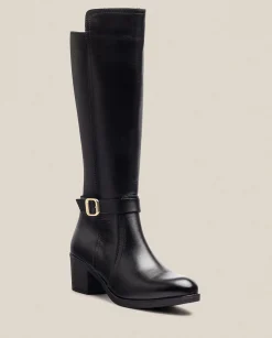Fashion Heeled Boot LILLE-015 Black Boots