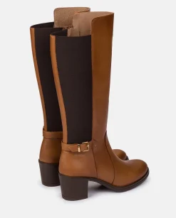 Best Heeled Boot LILLE-011 Leather Boots