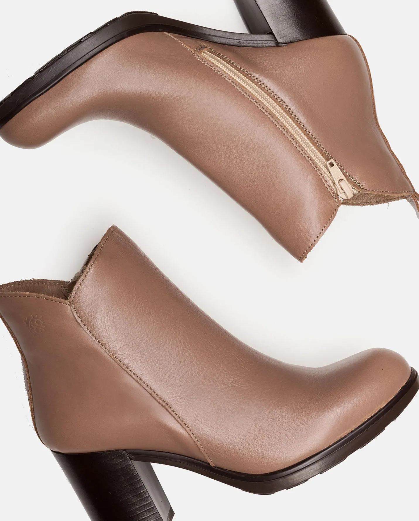 Store Heeled Shoe KIEL-002 Pink Ankle Boots