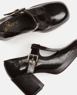 New Heeled Shoe KOLIN-002 Black Shoes